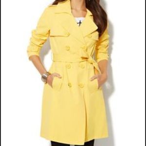 XS New York & Company Trench Coat